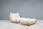 Togo single seater + ottoman, Huis en Inrichting, Fauteuils, Ophalen of Verzenden, Gebruikt, 75 tot 100 cm, 50 tot 75 cm