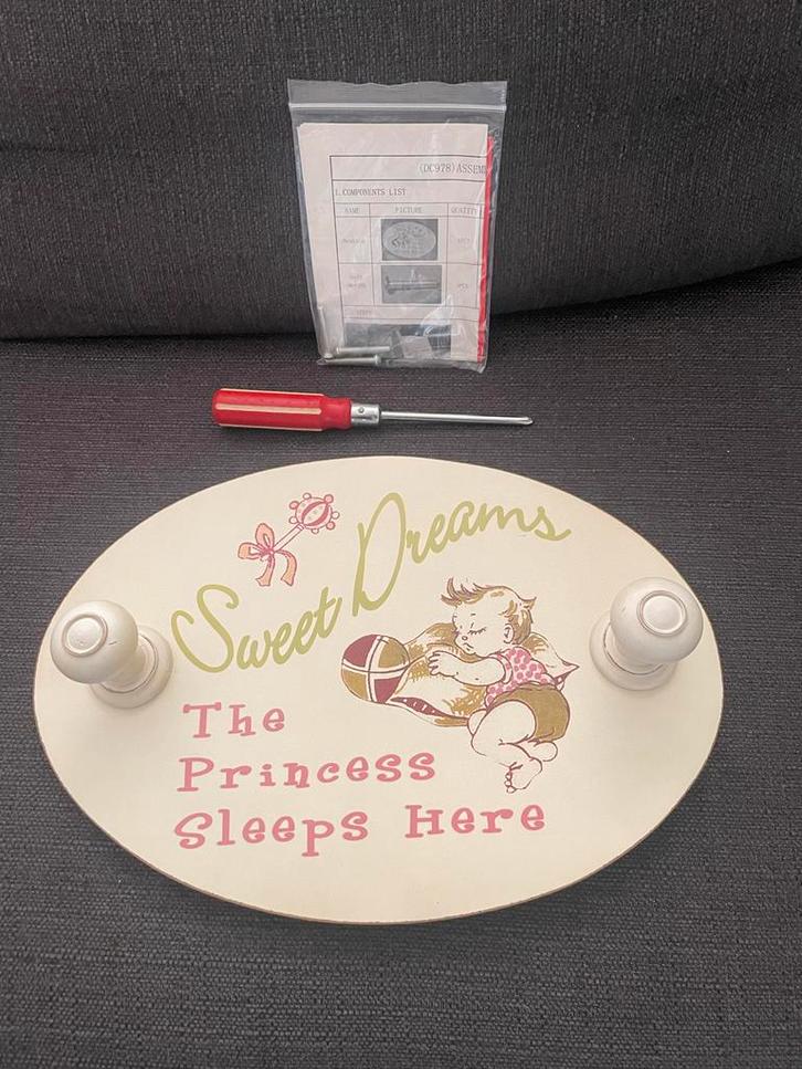 Prinses Wandkapstok - Nieuw in Verpakking!, Kinderen en Baby's, Kinderkamer | Inrichting en Decoratie, Nieuw, Kapstokje, Ophalen of Verzenden