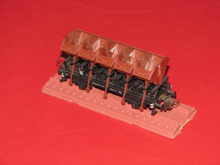 Trix Express: MuldenKipp wagen (3455) met doos, Hobby en Vrije tijd, Modeltreinen | H0, Zo goed als nieuw, Wagon, Gelijkstroom