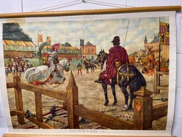 Schoolplaat 6. Toernooi te Haarlem, 1305 beschikbaar voor biedingen