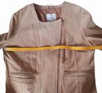Mango suede echte jas, Ophalen of Verzenden, Zo goed als nieuw, Maat 46/48 (XL) of groter, Bruin