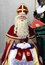 Sinterklaas baardstel - buffel haar - luxe set, Diversen, Sinterklaas, Ophalen of Verzenden, Nieuw