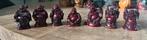 Rode buddha beeldjes, Ophalen of Verzenden, Zo goed als nieuw, Mens