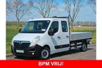 Opel Movano 2.3 CDTI L3 DC open laadbak, HIAB 029 KRAAN, air, Voorwielaandrijving, Stof, Gebruikt, Euro 6