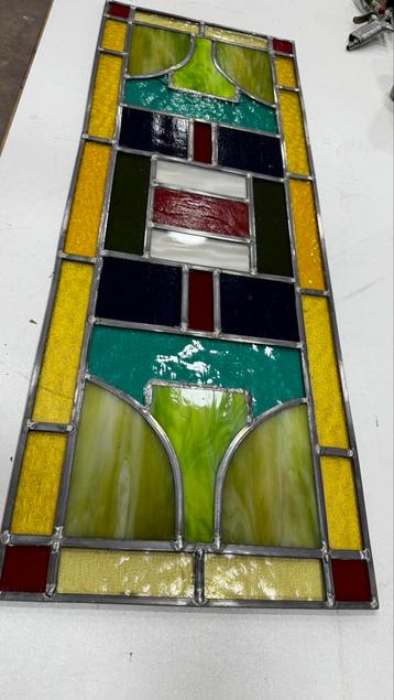 Glas-in-lood raam beschikbaar voor biedingen