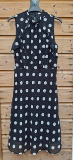 Steps Polkadot Jurkje Maat 36, Zwart, Ophalen of Verzenden, Zo goed als nieuw, Knielengte