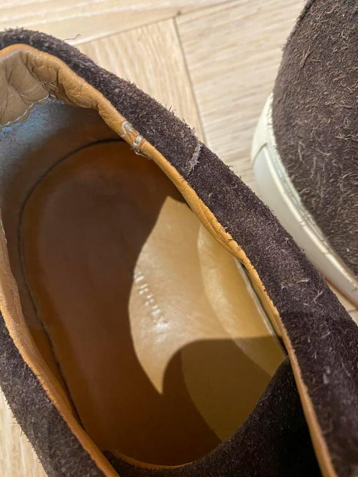 Suitsupply herenschoenen maat 45, Kleding | Heren, Schoenen, Zo goed als nieuw, Sneakers of Gympen, Bruin, Ophalen of Verzenden