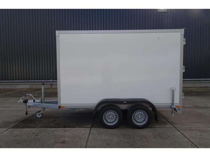 Bij Eemsned Twins Trailers Gesloten aanhangwagen 3 x 157, Auto diversen, Aanhangers en Bagagewagens, Nieuw