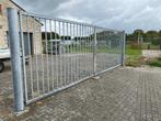 HERAS dubbele poort ca. 6m, Tuin en Terras, Tuinhekken en Hekwerk, Ophalen, Gebruikt, IJzer, Overige typen