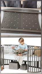 Stokke Sleepi Uitbreidingsset JUNIORBED BODEM + MATRAS, Ophalen, 160 tot 180 cm, 70 tot 85 cm, Matras