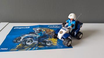 Playmobil city action Politie Speed Quad  beschikbaar voor biedingen