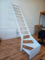 Witte trap voor zolder of vide, Doe-het-zelf en Verbouw, Ladders en Trappen, Ophalen, Gebruikt, Trap, 2 tot 4 meter