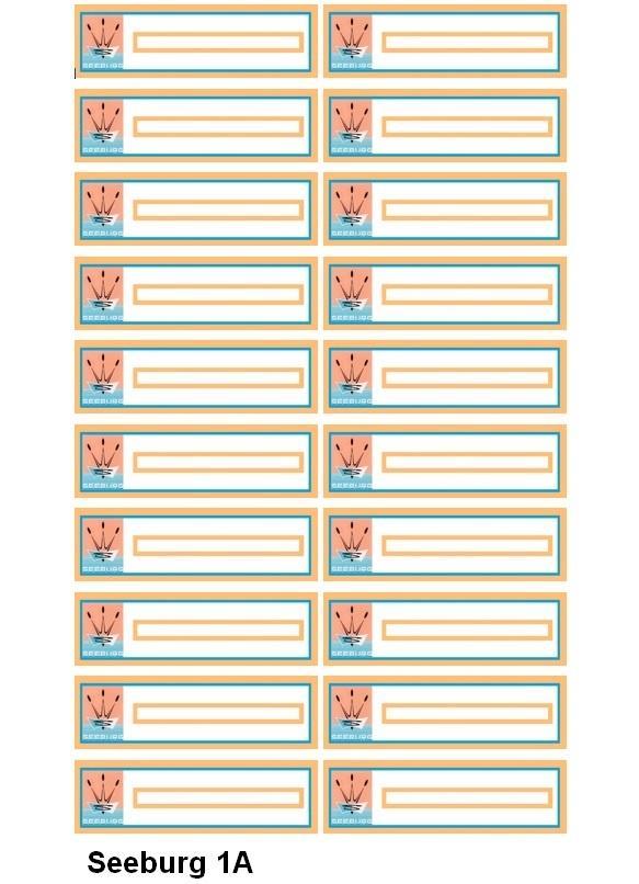 SEEBURG JUKEBOXEN, logo titelkaartjes voor 45 RPM boxen, Verzamelen, Automaten | Jukeboxen, Nieuw, Seeburg, 1950 tot 1960, Ophalen of Verzenden