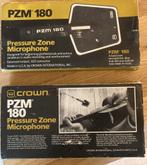 CROWN PZM STUDIO MICRo CROWN PZM 180 PRESSURE ZONE PAAR, Muziek en Instrumenten, Ophalen of Verzenden, Zo goed als nieuw