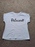Nieuw shirt princess one size, Ophalen of Verzenden, Wit, Zo goed als nieuw, Korte mouw