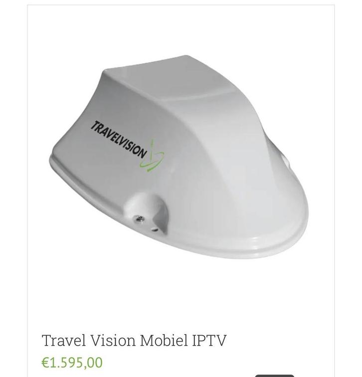 Travelvision Mobiel IPTV Systeem, Caravans en Kamperen, Kampeeraccessoires, Gebruikt, Ophalen of Verzenden