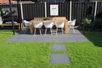 terrastegel, 60x60 pit black zonder facet, Nieuw, Ophalen of Verzenden, 10 m² of meer, Beton