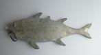 Metalen vis gegalvaniseerd voor buiten ? visser visserij, Ophalen of Verzenden, Gebruikt, Overige typen
