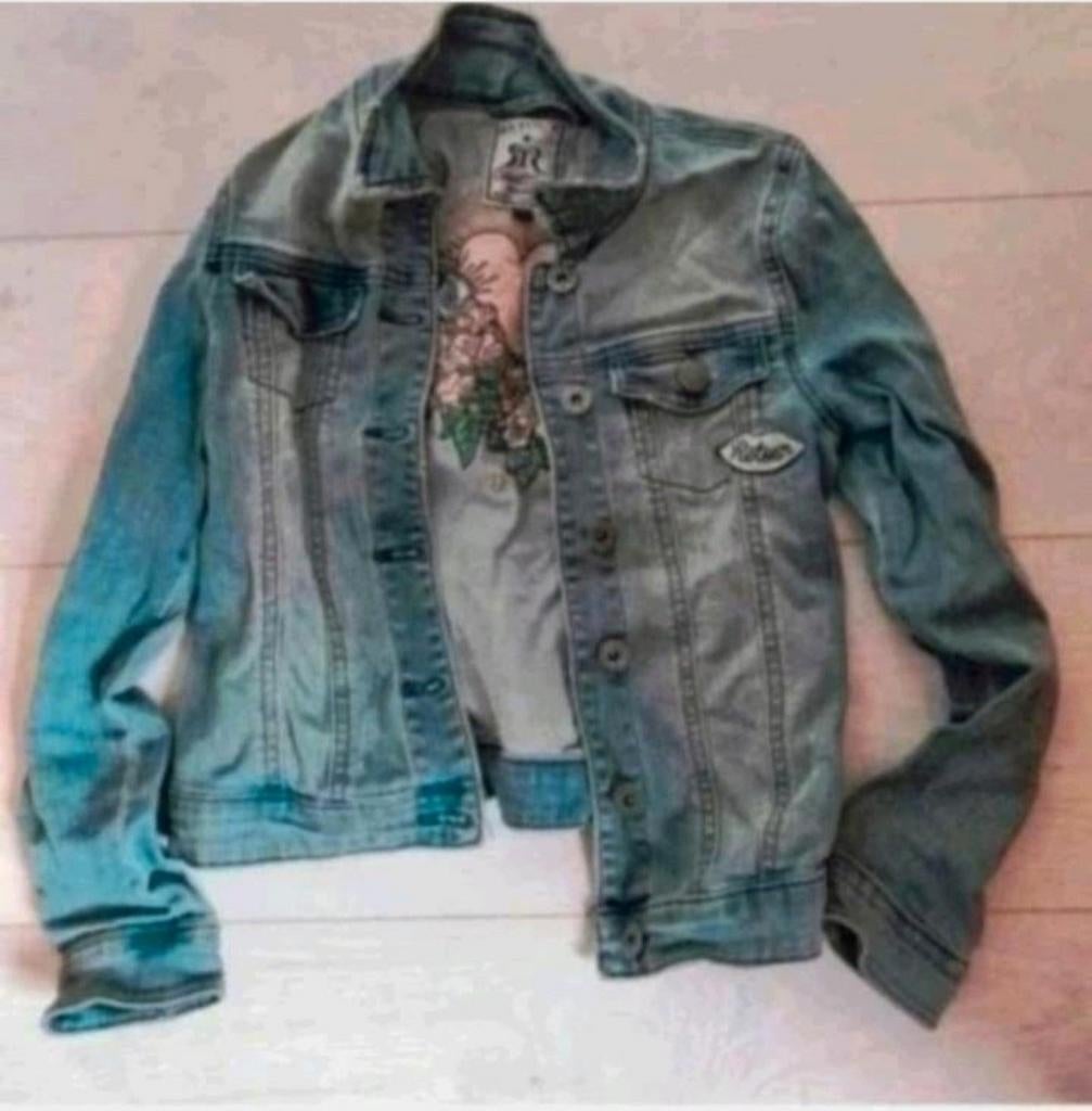 Spijkerjas 9/10 merk retour, Meisje, Ophalen of Verzenden, Zo goed als nieuw, Retour Denim