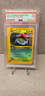 Venusaur Expedition PSA 7, Ophalen of Verzenden, Zo goed als nieuw, Losse kaart, Foil