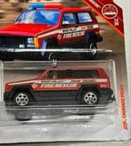 Matchbox MB 574 Jeep Cherokee Police Fire Rescue Metal 1:64, Auto, Nieuw, Ophalen of Verzenden, H