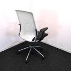 Vitra Meda Chair - Bureaustoel - Zwart leder zitting, Gebruikt, -, Wit, -
