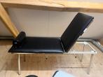 Zwarte behandelbank / onderzoekstafel / masagetafel, Ophalen, Gebruikt, Metaal, Verstelbaar