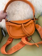 Liebeskind Berlin Leren Schoudertas Oranje, Sieraden, Tassen en Uiterlijk, Tassen | Damestassen, Ophalen of Verzenden, Zo goed als nieuw