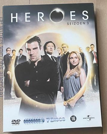 Heroes seizoen 3 (7 dvd box) beschikbaar voor biedingen