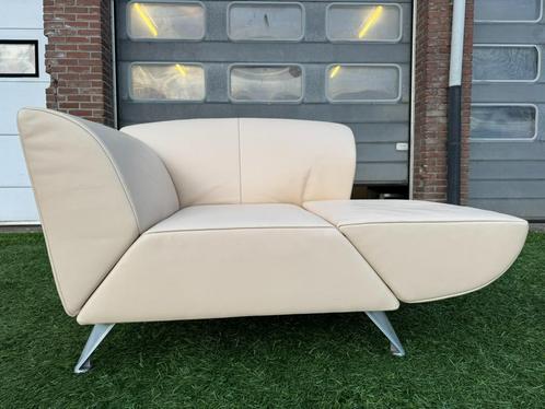 Fauteuil JORI Longueville JR8100 leer zetels stoel design, Huis en Inrichting, Fauteuils, Zo goed als nieuw, Hout, Leer, Metaal