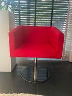 Rode Design Stoel met Draaivoet, Ophalen of Verzenden