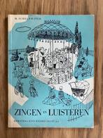 - M scheurwater - Zingen en luisteren, Boeken, Schoolboeken, Ophalen of Verzenden, Muziek, Overige niveaus, Gelezen