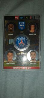 Aurier/Luiz/Silva/Kurzawa | Multiple 17-18 Panini adrenalyn, Ophalen, Zo goed als nieuw, Poster, Plaatje of Sticker