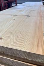 Boomstam tafel bladen 300 x80/100 cm breed 6 cm dik, Huis en Inrichting, Tafels | Eettafels, Landelijk diuglas stam, Rechthoekig