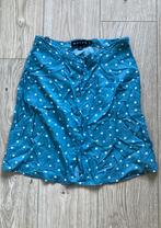 Rokje met knoopsluiting MOTEL S lichtblauw + witte stippen, Kleding | Dames, Rokken, Ophalen of Verzenden, Zo goed als nieuw, Blauw