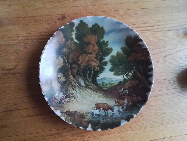 Vintage Royal Schwabap Wandbord, Antiek en Kunst, Antiek | Wandborden en Tegels, Ophalen of Verzenden