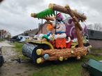 Carnavalswagen Flintstones, Hobby en Vrije tijd, Feestartikelen | Verhuur, Ophalen of Verzenden, Zo goed als nieuw
