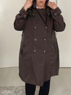 ZGAN chocoladebruine herfst einterjas maat L, Ophalen of Verzenden, Zo goed als nieuw, Maat 42/44 (L), Bruin