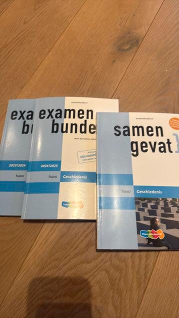 Havo Geschiedenis Examenbundels 2x + samengevat beschikbaar voor biedingen