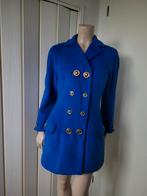 Versace wollen jas blauw winter exclusief maat 36/S, Maat 38/40 (M), Blauw, Ophalen of Verzenden, Zo goed als nieuw