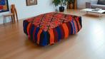 Marokkaanse poef, vintage poefs, Ophalen of Verzenden, Zo goed als nieuw, 50 tot 75 cm, Vierkant