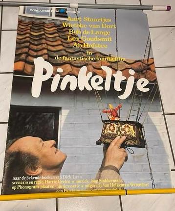 Pinkeltje originele filmposter uit de jaren 70 beschikbaar voor biedingen