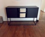 Industriële zwarte stalen kast, Ophalen, Zo goed als nieuw, 25 tot 50 cm, 50 tot 100 cm