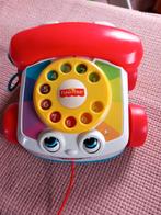 Fisher Price telefoontje met trekkoord, Kinderen en Baby's, Speelgoed | Fisher-Price, Ophalen of Verzenden, Zo goed als nieuw
