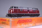 Diesellocomotief BR 221, rood/zilver/zwart, DB, Arnold, Nieuw, Ophalen of Verzenden, Analoog
