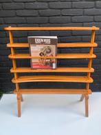 Design Rek voor tijdschriften lectuurbak van hout, Ophalen, Zo goed als nieuw