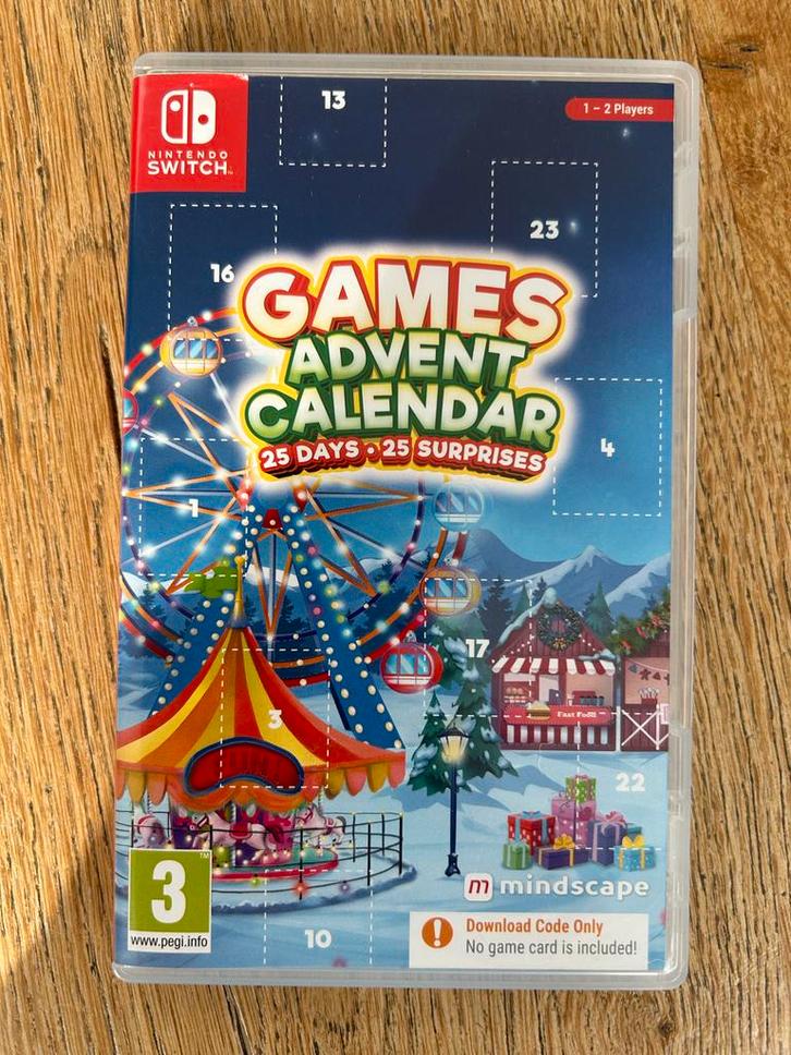 Nintendo Switch Games Adventskalender - Download Code, Spelcomputers en Games, Games | Nintendo Switch, Nieuw, Overige genres