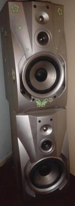 Set boxen van Philips, type Ss-rx707 6 ohm., Philips, Ophalen of Verzenden, Zo goed als nieuw, Minder dan 60 watt