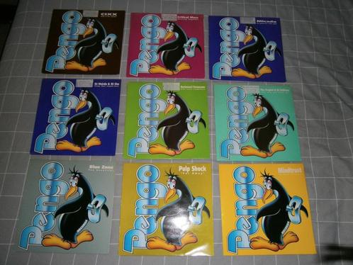 9 stuks Pengo Vinyl. Hardcore, Happy Hardcore classics, Cd's en Dvd's, Vinyl | Dance en House, Gebruikt, Dance Populair, 12 inch