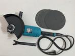 Makita haakse slijper, Doe-het-zelf en Verbouw, Gereedschap | Slijpmachines, Ophalen, Zo goed als nieuw, 1000 watt of meer, Haakse handslijpmachine